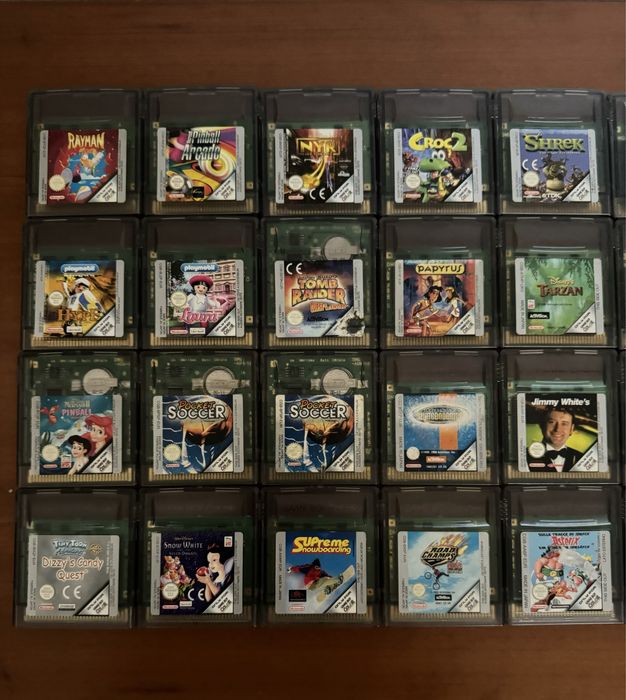 Jogos Nintendo GameBoy color