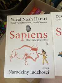 Sapiens. Opowieść graficzna. Część 1 i 2. Yuval Noah Harari. Komiks.