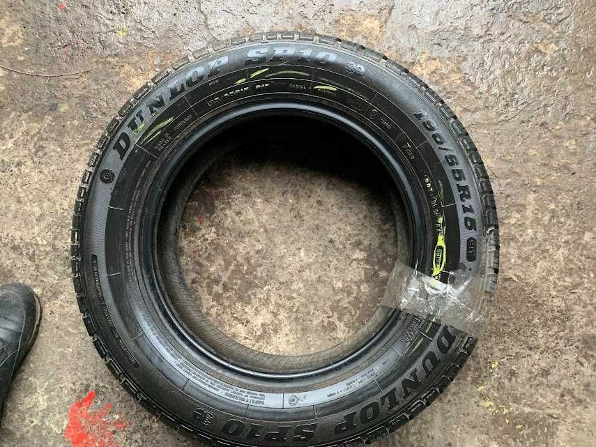 шини скати колеса 195 65 15 Dunlop 6 mm 2019 літо 2 шт