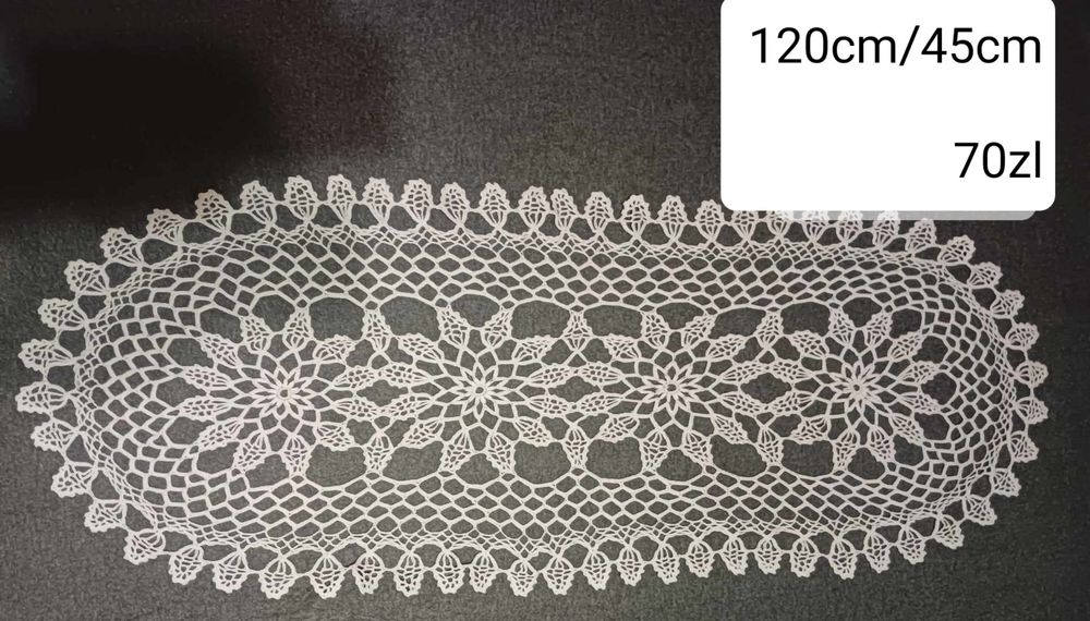 Serwetka robiona na szydełku