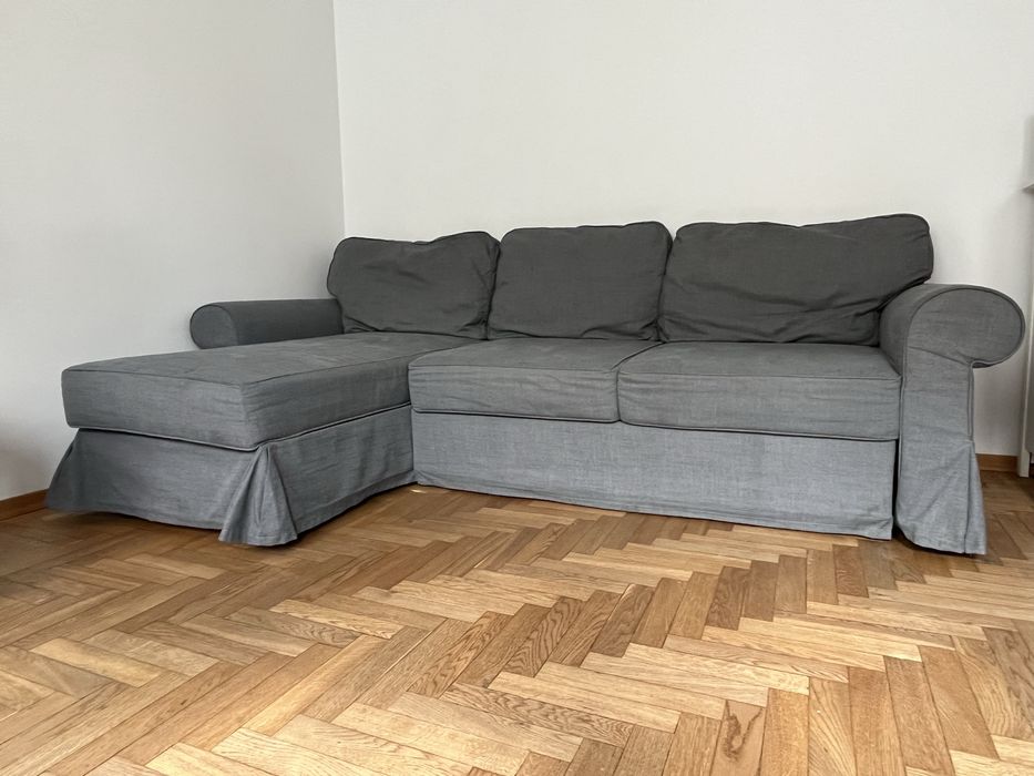 EKTORP Sofa 3-osobowa, z szezlongiem IKEA