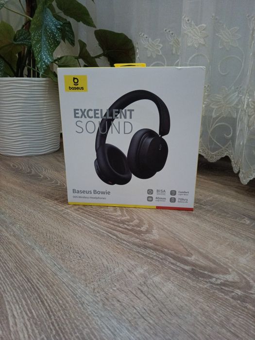Bluetooth навушники Baseus Bowie D05 70годин без зарядки