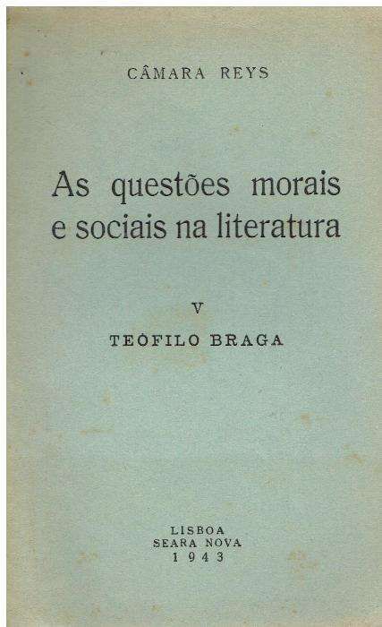 3567 - Livros de Theophilo Braga