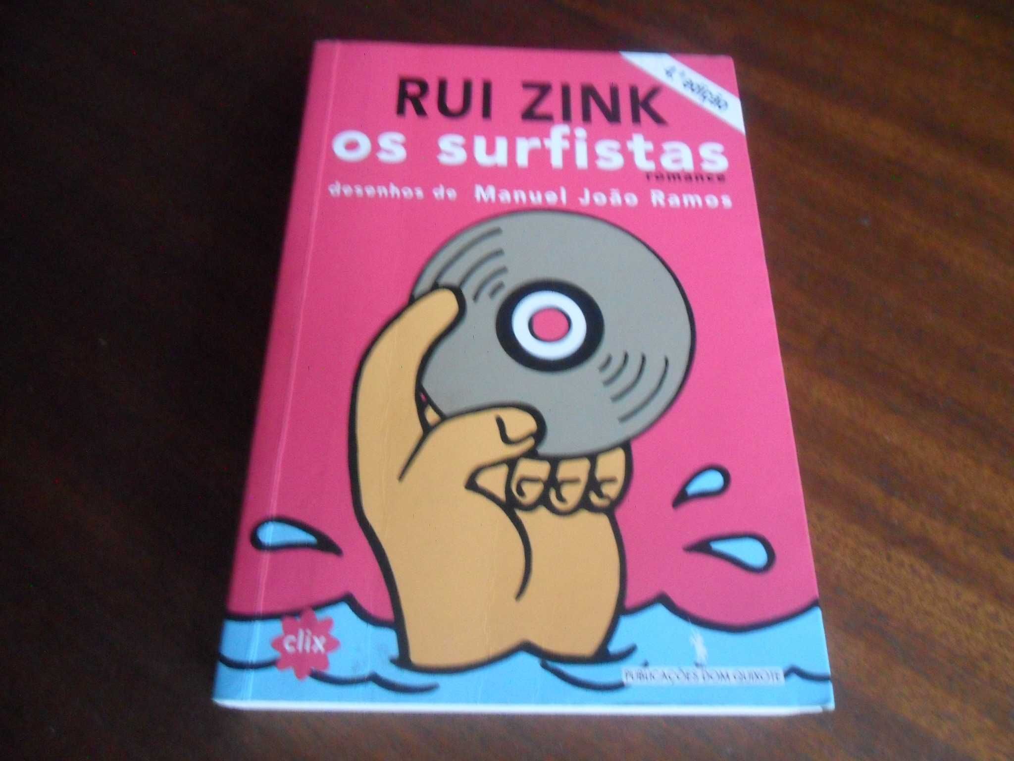 "Os Surfistas" de Rui Zink - 4ª Edição de 2004