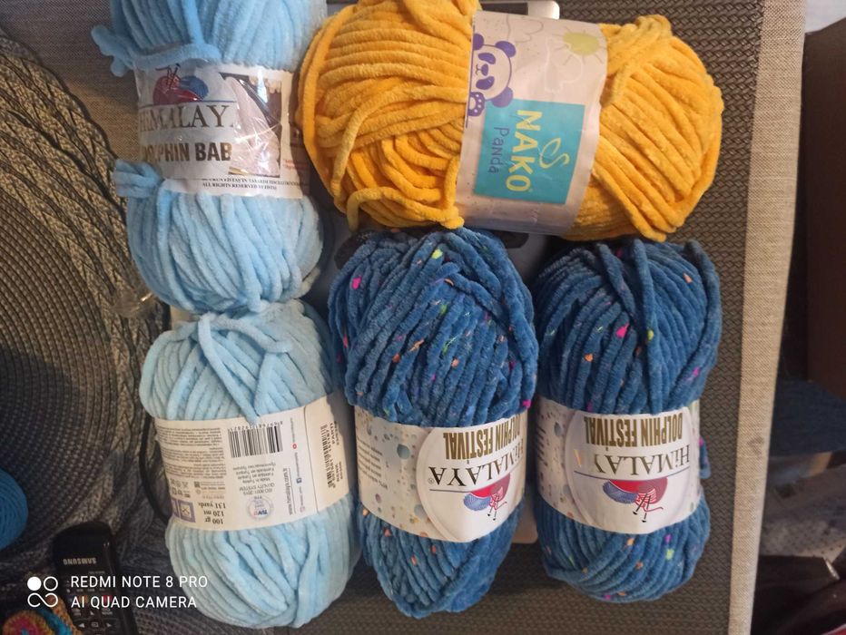 Wyprzedaż zapasów włóczek. Himalaya Dolphin i Festival i inne