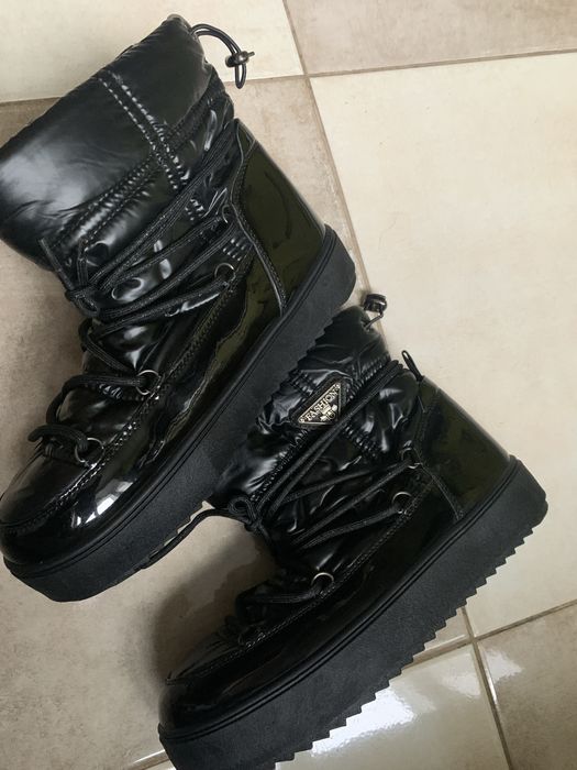 Нові чоботи сапоги дутики луноходи р.40(26 см)