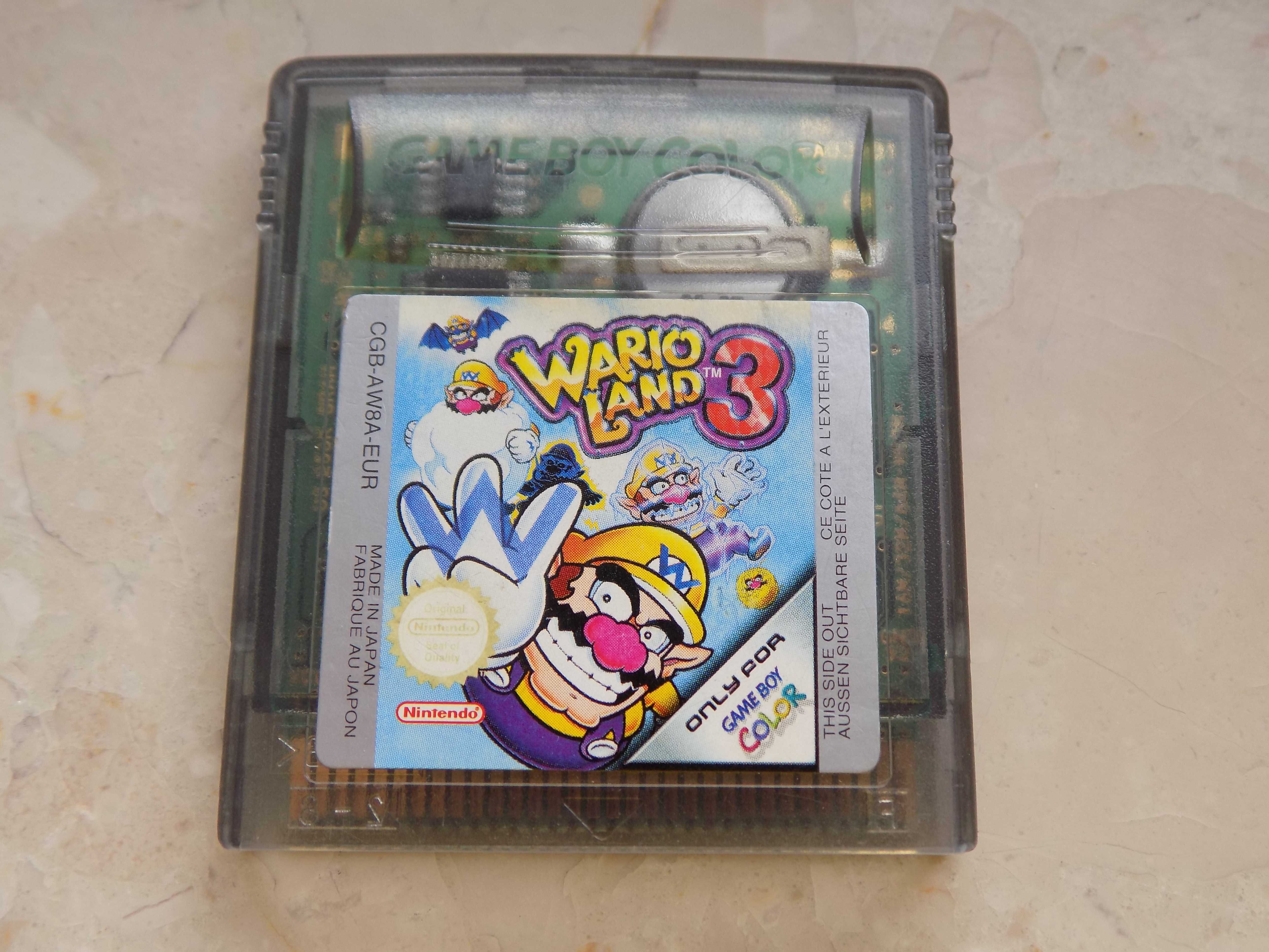 Wario Land 3- Nintendo Game Boy Color GBC, Game Boy Advance/GBA SP bdb