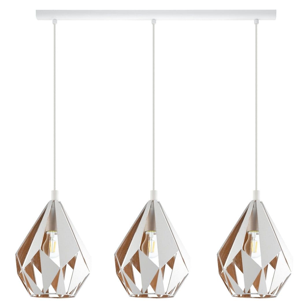 Candeeiro de tecto suspenso vintage Eglo