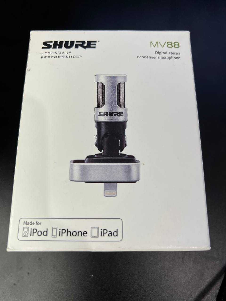 Мікрофон Shure Motiv MV88 для iPhone/iPad