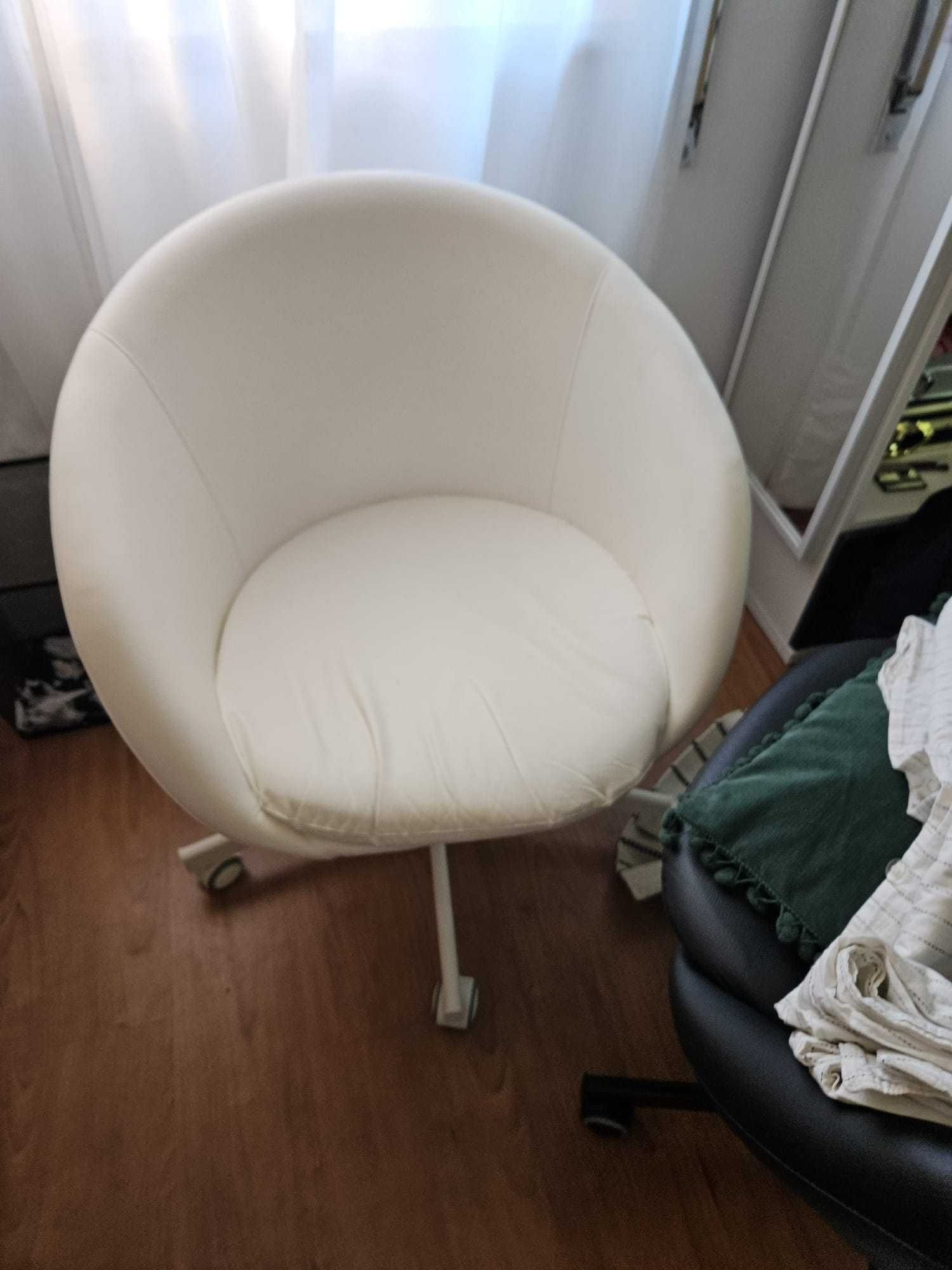Cadeira p/escritório, Ysane branco do Ikea