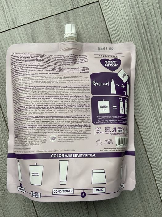 Alama Profesjonalny Color szampon chroniący kolor refill 1000ml