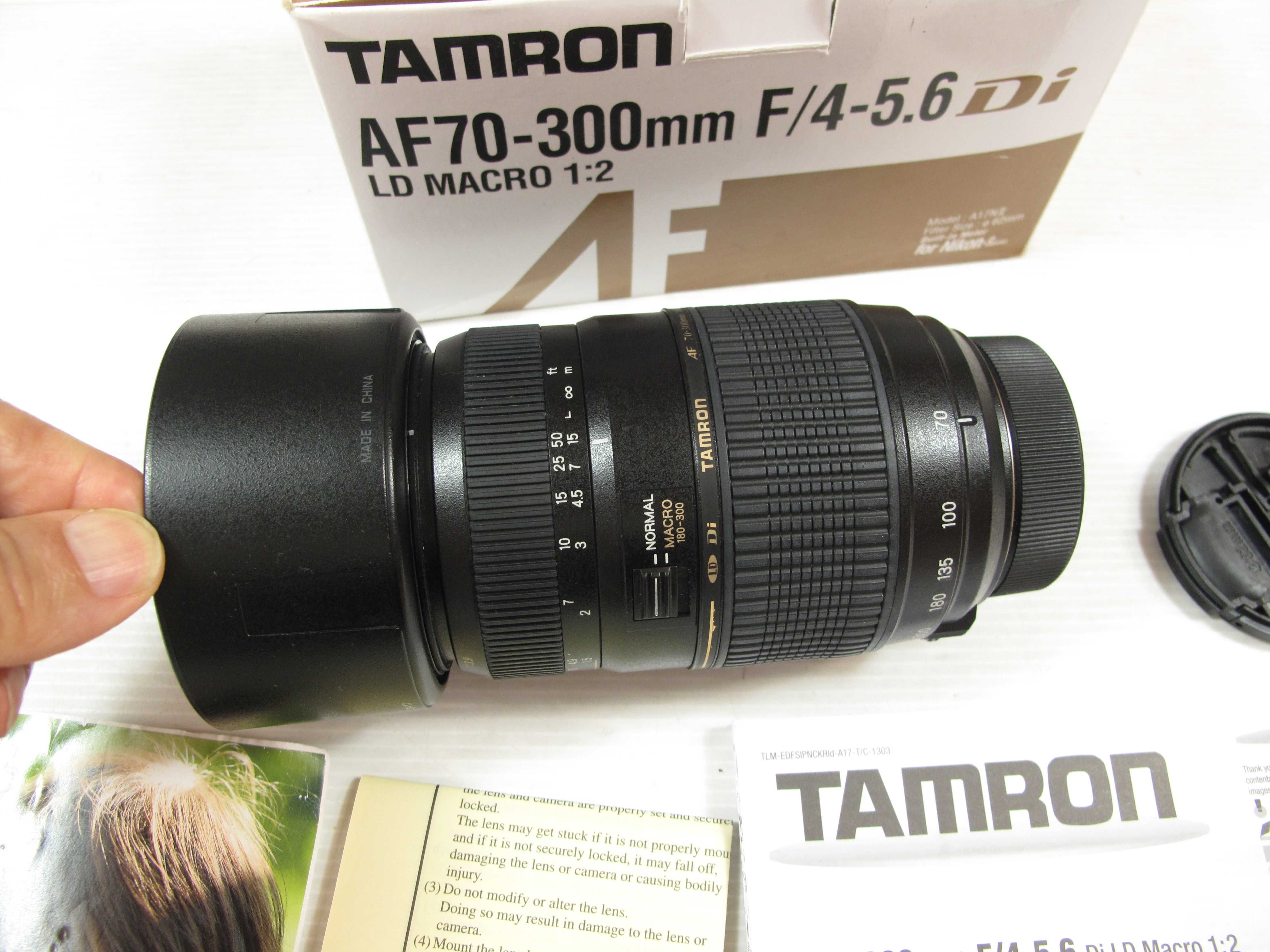Tamron 70-300 Macro Fullframe e APSC TOP-Nikon