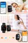 wyprzedaz swietny zloty damski smartwatch NOWY MEEGA