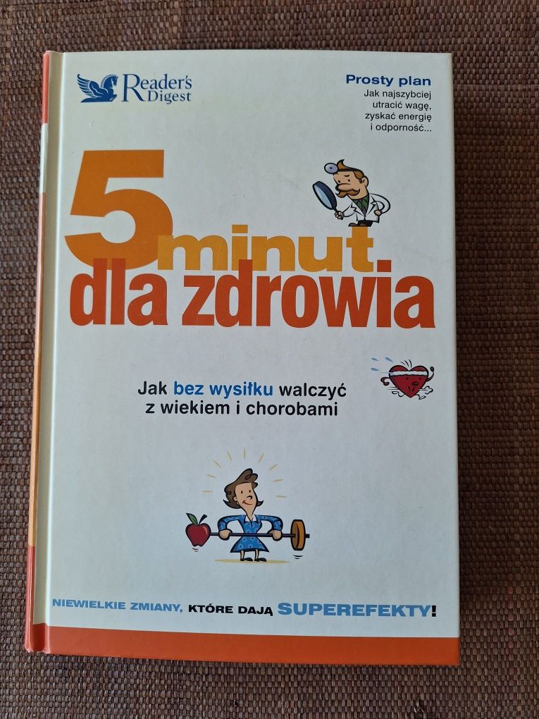 Jak nowa ksiazka 5 minut dla zdrowia Reader's Digest