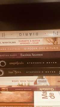 Vários livros de todos os temas. A partir  de 5€