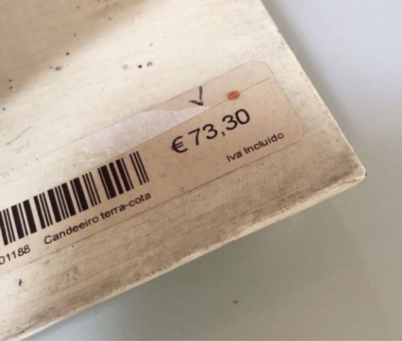 Cendeeiros raros antiquario (candeeiro) ceramica rustico