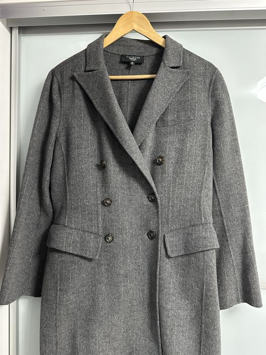 Сіре Шерстяне пальто як zara