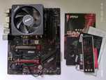 MSI B450 Gaming + Ryzen 5 3600 + 16GB DDR4 3200 + SSD 1TB + Win10/11