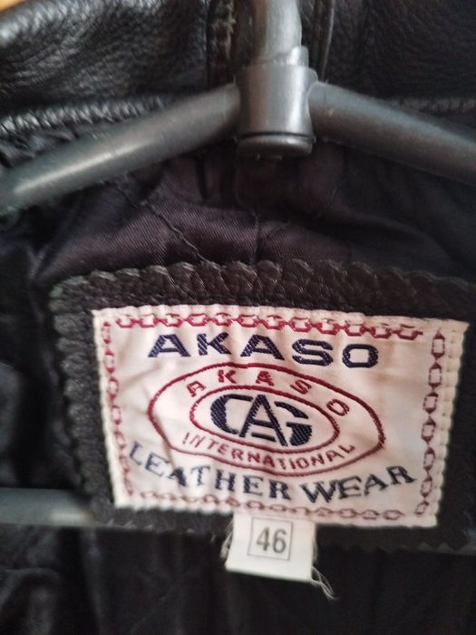 Чоловіча куртка косуха шкіряна