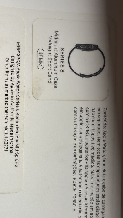 Apple watch série 8