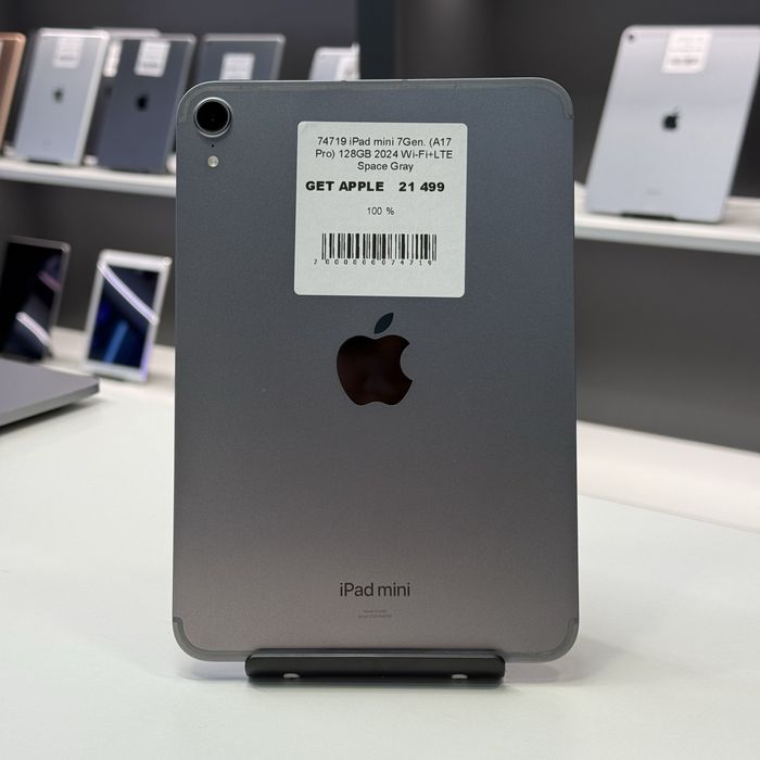 Планшет iPad mini 7Gen 2024 A17 Pro 128GB Wi-Fi+LTE • Гарантія • 74719