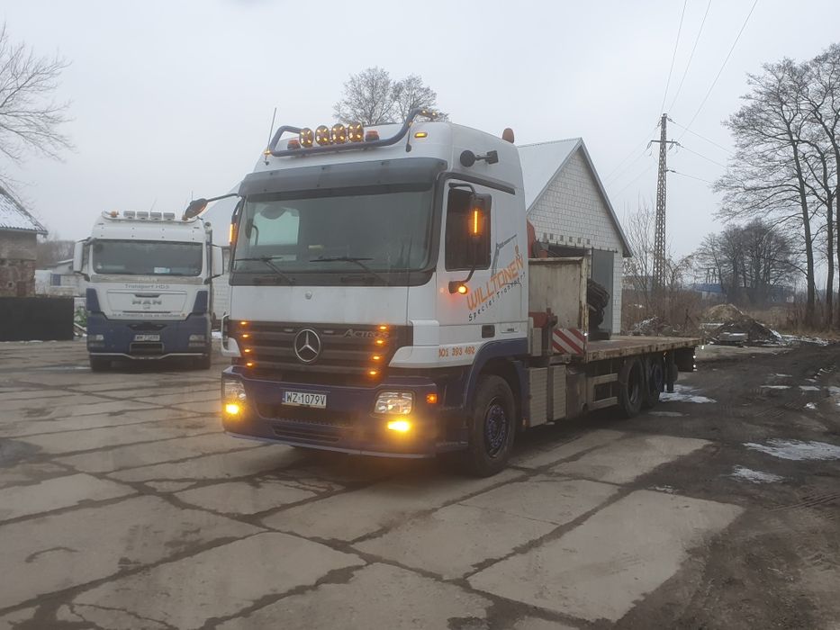 Transport dłużyca + hds słupy pręty rury Warszawa Mińsk Mazowiecki