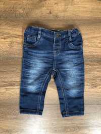 Jeansy spodnie dżinsowe elastyczne C&A 74