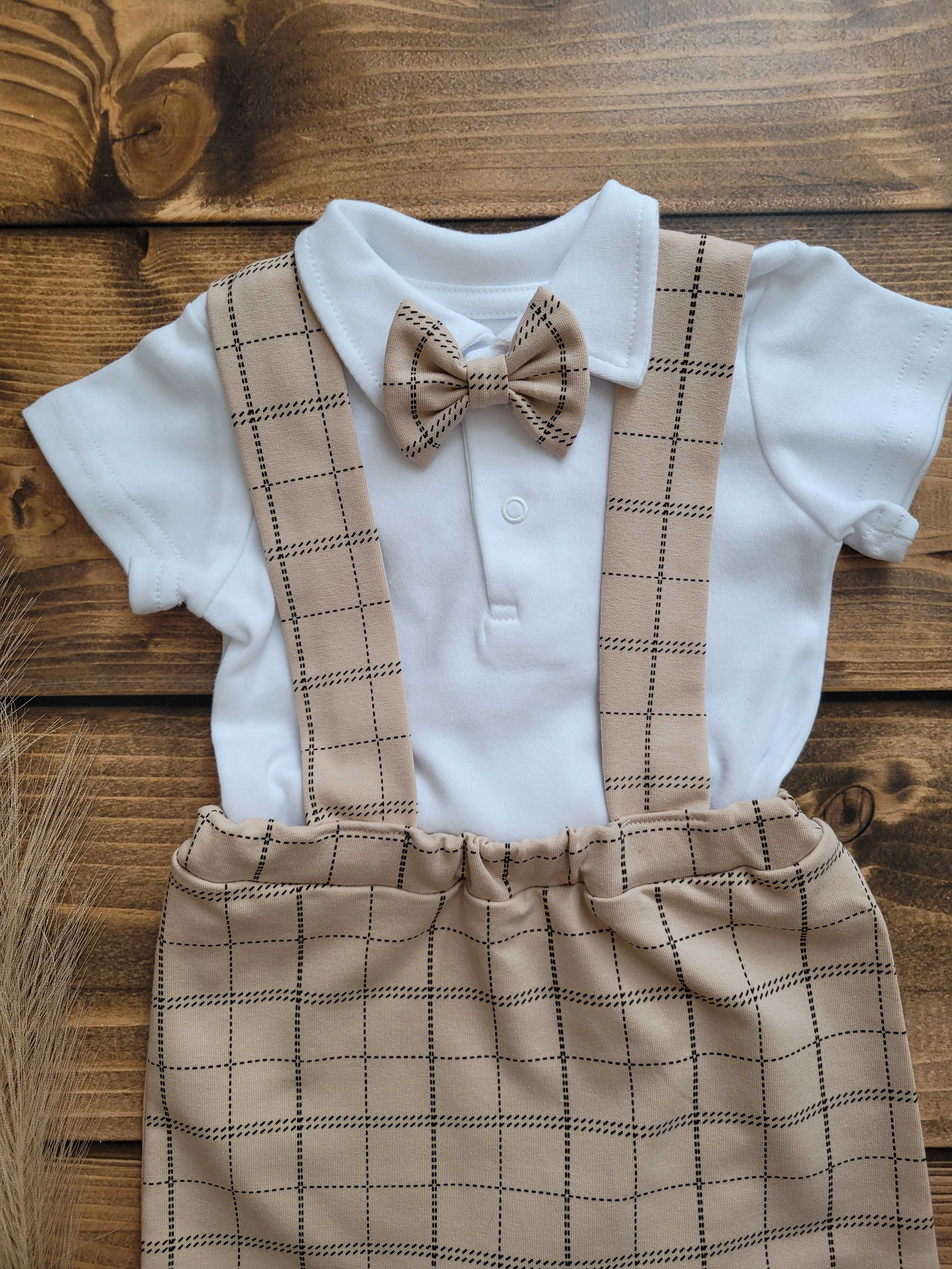 LATO letni komplet elegancki komplet na chrzest garniturek chrztu 62