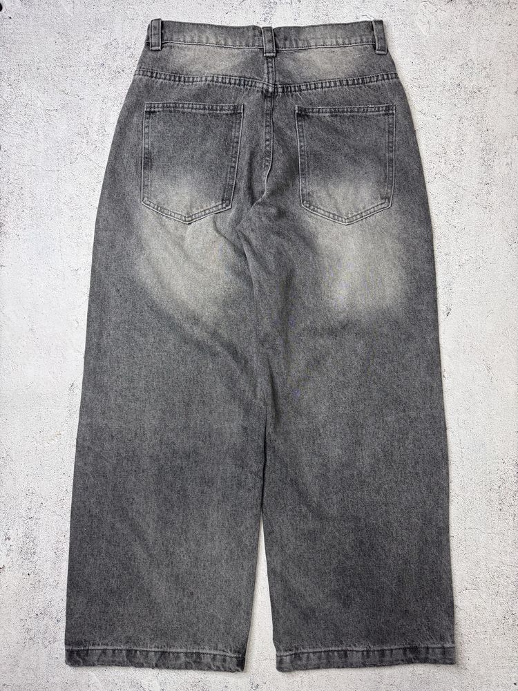 Jaded London Washed Grey 26,28,30,32,34,36 Colossus Jeans