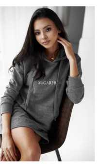 Szara bluza sugarfree 38 M