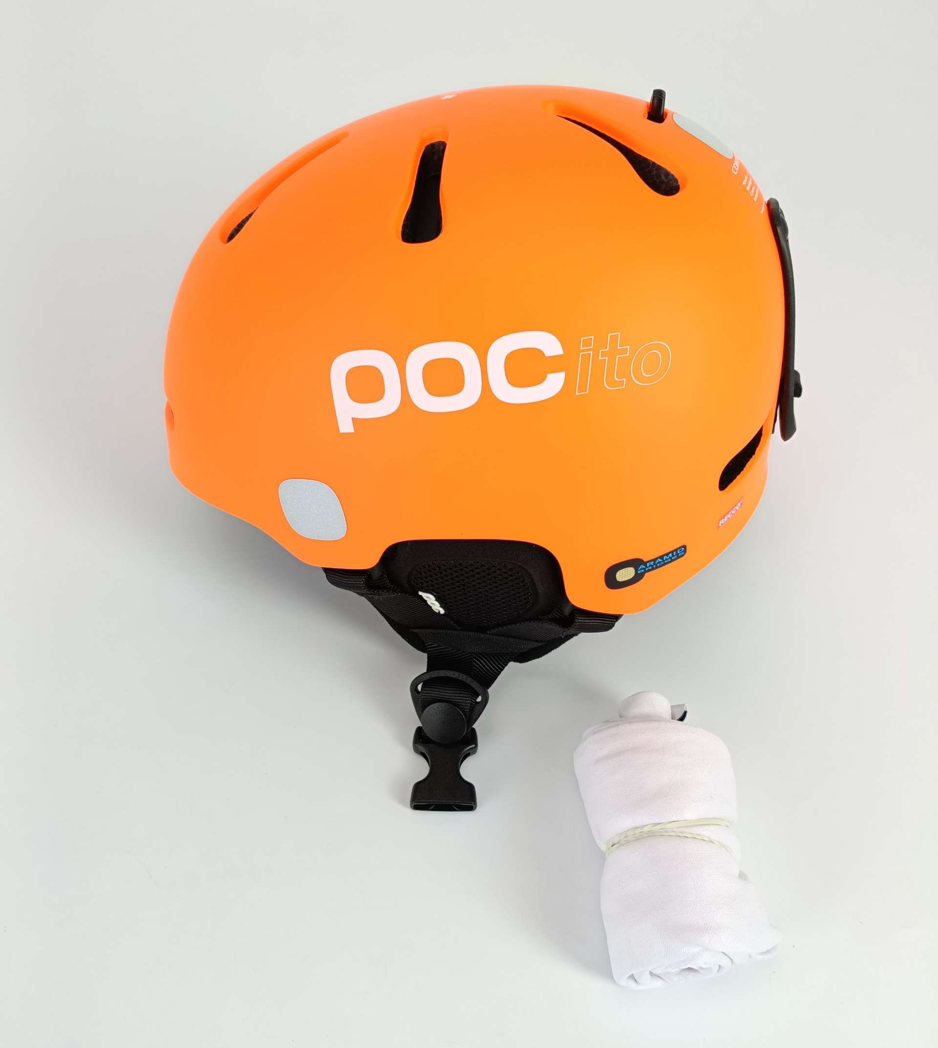 Kask Poc XS/S 51-54 cm czerwony