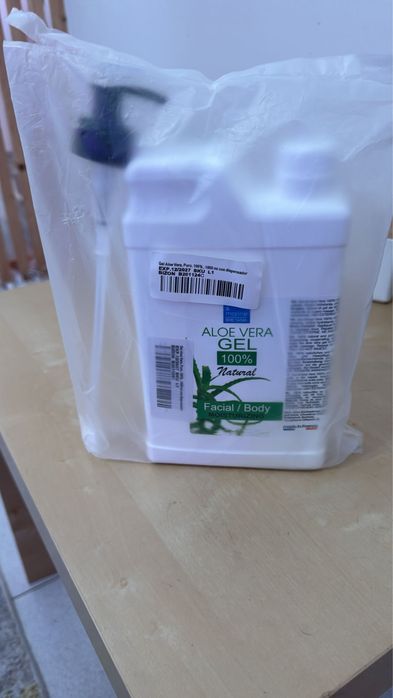 Gel Aloe vera 1 litro com deosador