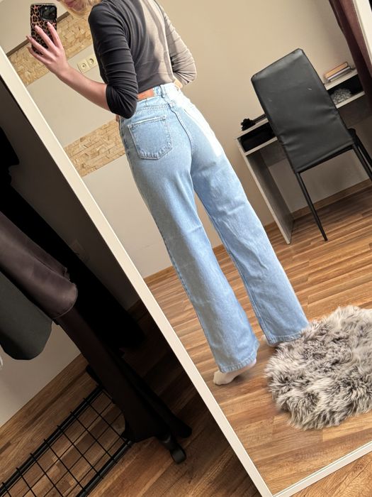 Джинси турецького виробника. 34 розмір. Wide leg