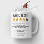 Kubek odejście z pracy, work bestie, kubek dla kolezanki z pracy