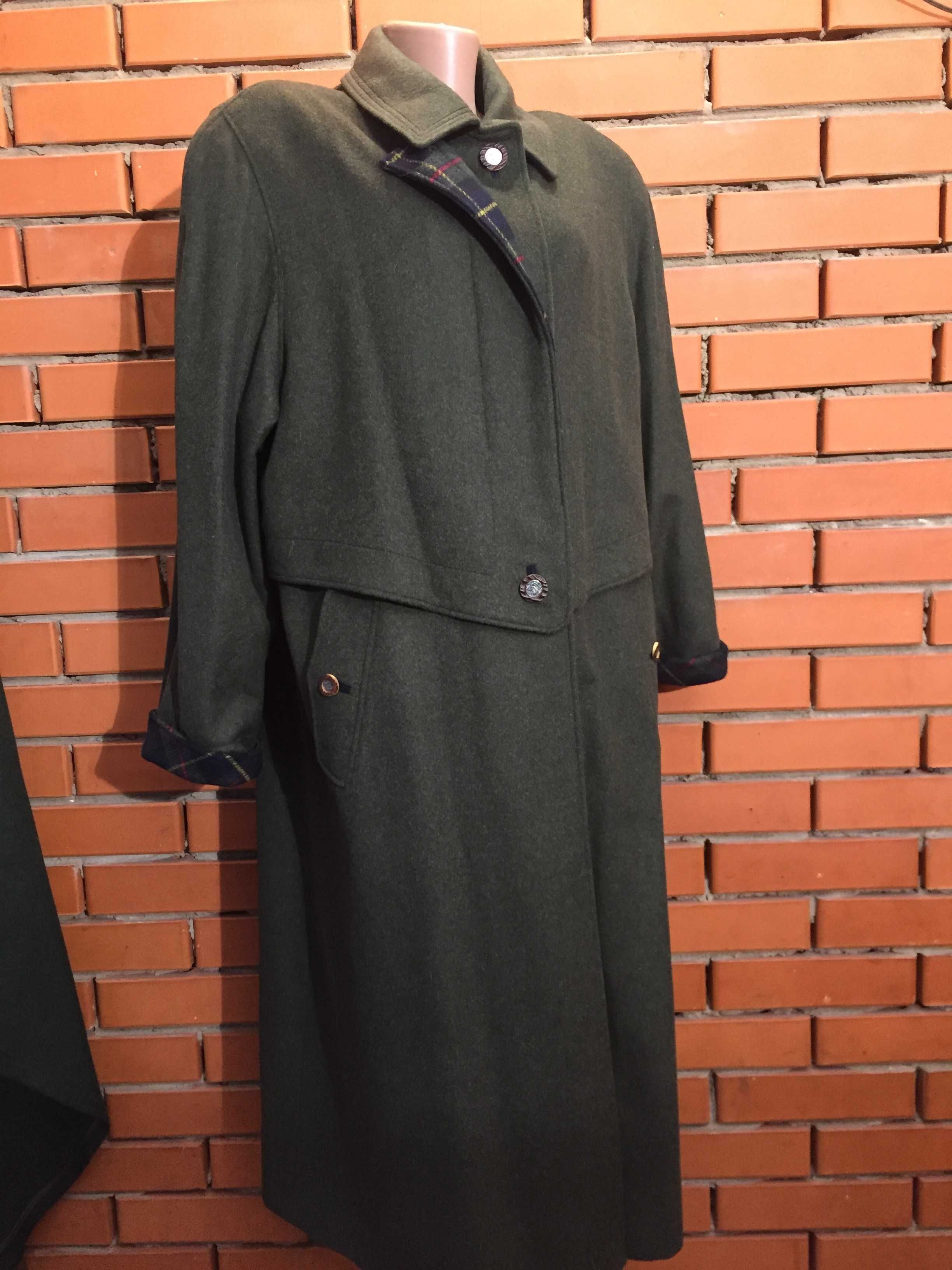 Винтажное пальто Loden из шерсти альпаки  56 р.