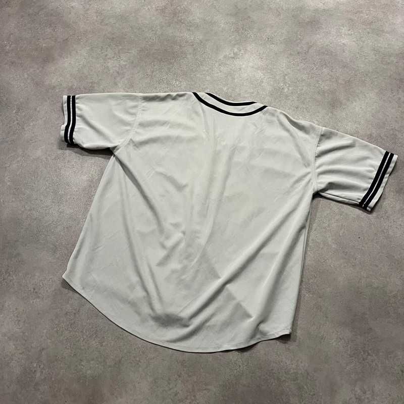 Vintage Koszulka Las Vegas Spellout Jersey Haft Rap Y2K Retro Baggy