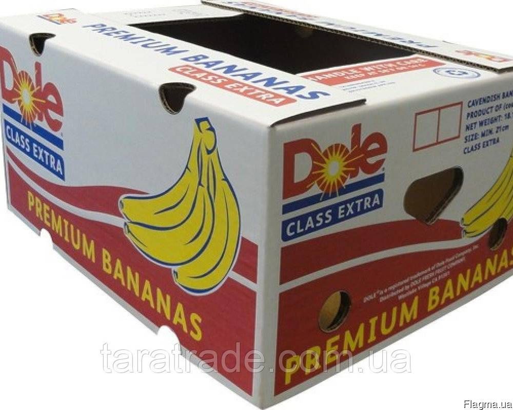 Бананки, картонные коробки