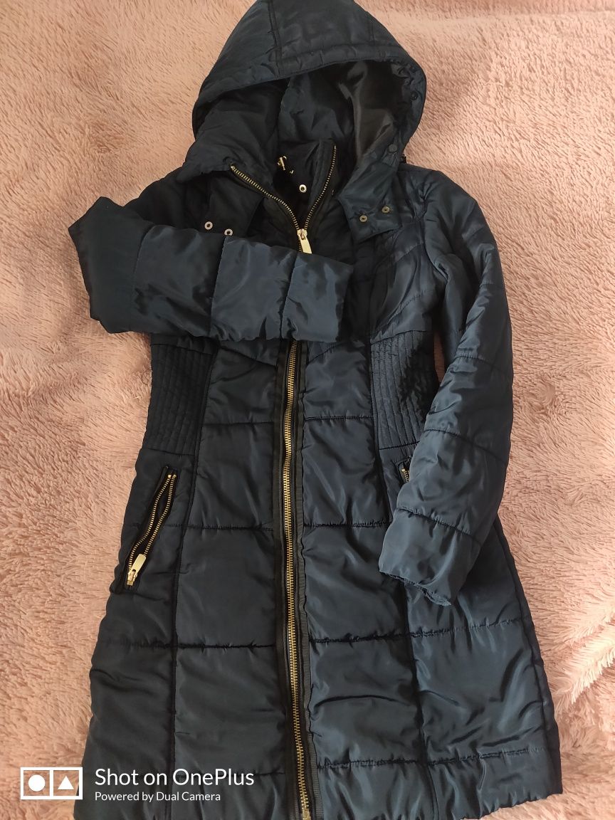 Parka kurtka płaszcz zimowy H&M s