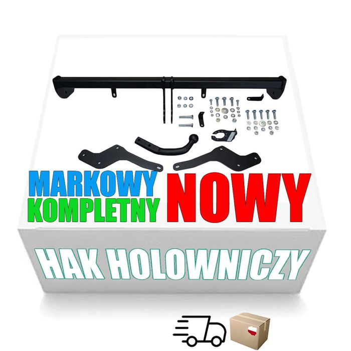 Odkręcany HAK HOLOWNICZY Dacia Sandero 3+Stepway Zaczep Kulowy