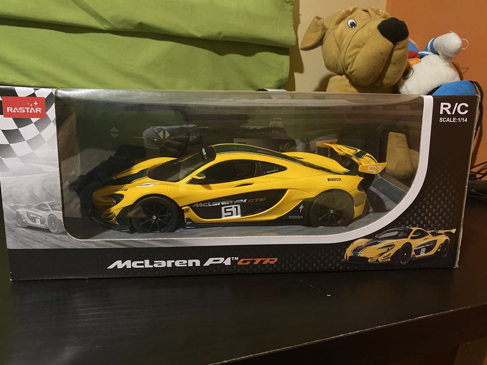 Carro telecomandado | Mclaren P1 GTR | Rastar NOVO