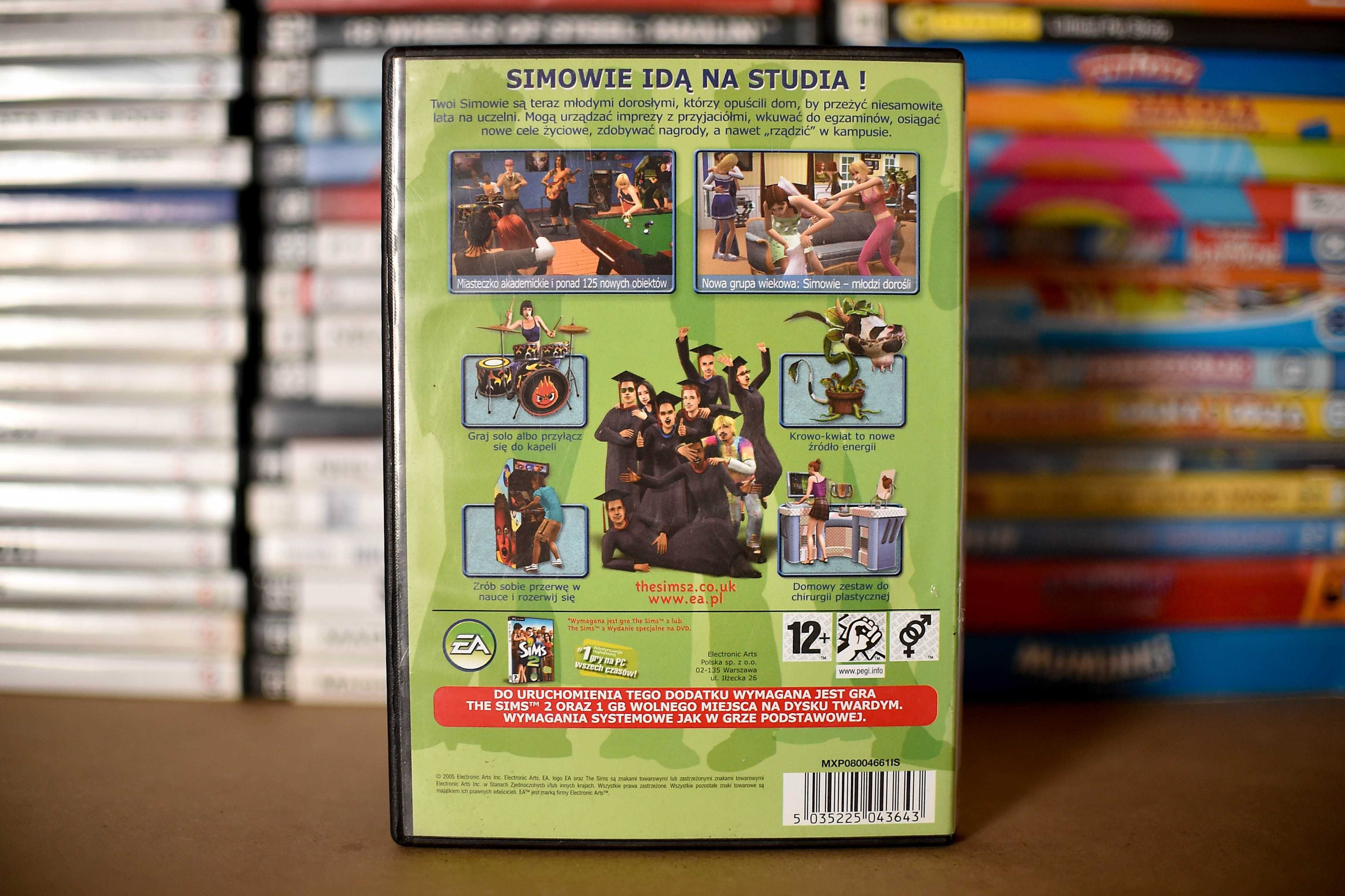 PC # The Sims 2 Na Studiach