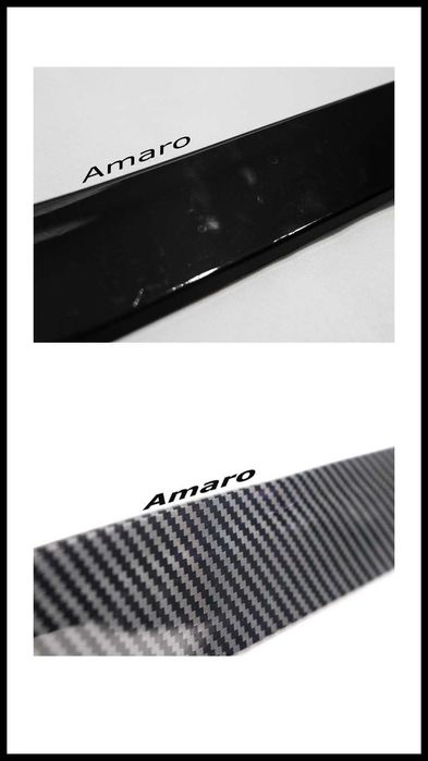 Aileron/Spoiler Traseiro em Carbono ou Preto (Porsche Cayenne, Macan)