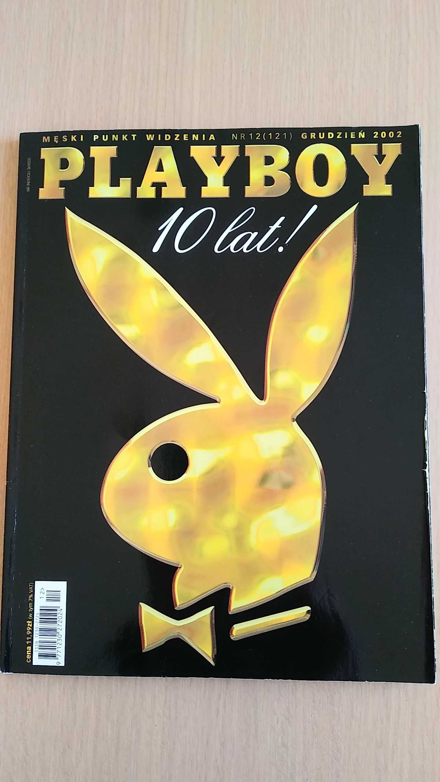 Playboy 10 lat  nr 12 ( 121 ) Grudzień 2002