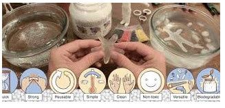 Пластилин горячий детский Пластик мэйк - plastimake