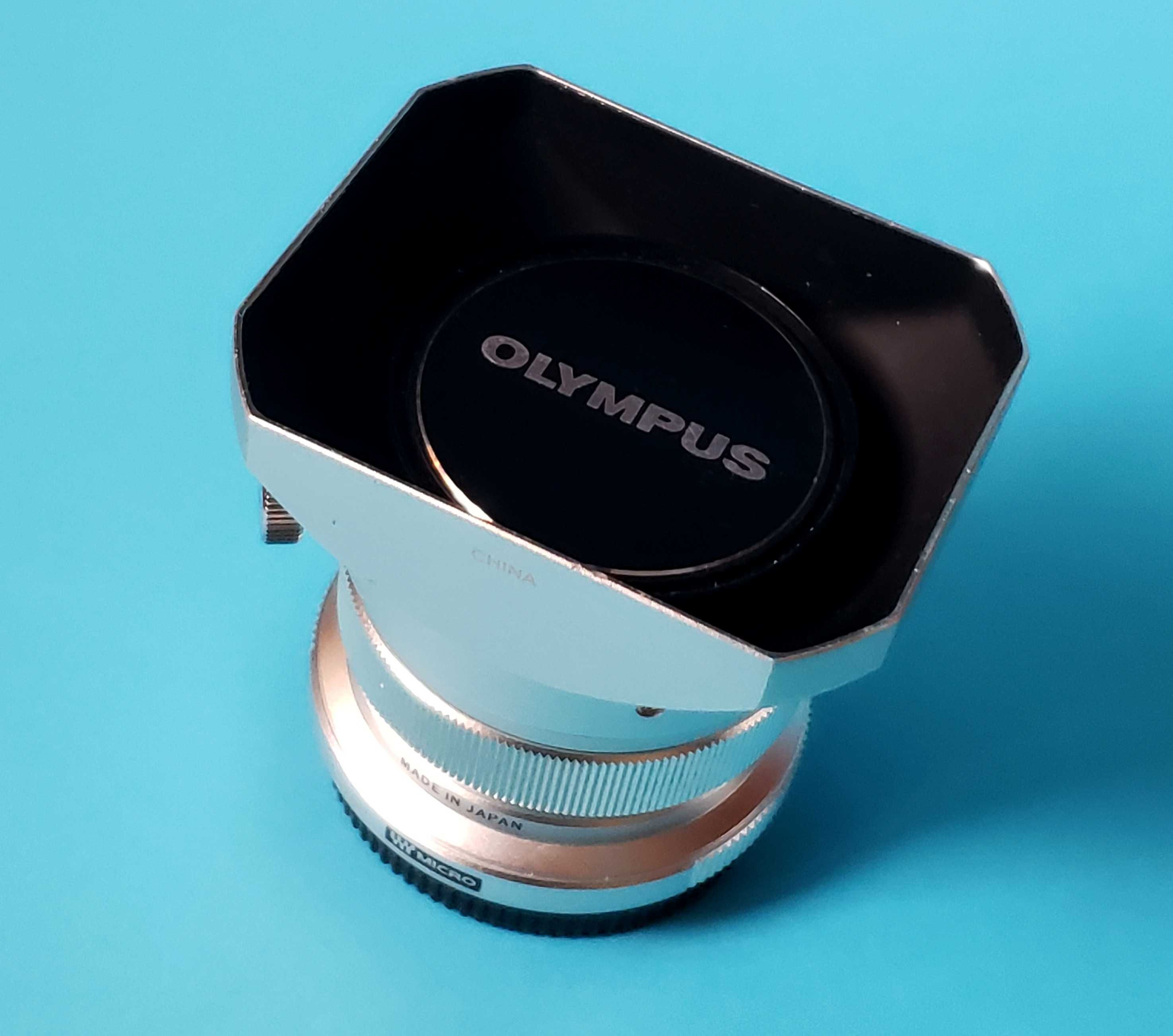 OLYMPUS M.Zuiko Digital ED 12mm F2.0 Lens silver Micro Four Thirds