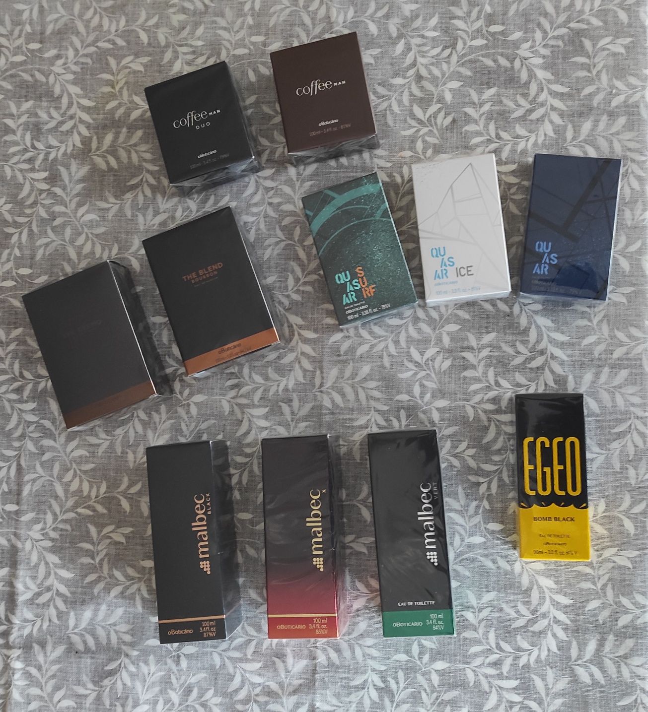 Vários perfumes masculinos O Boticário