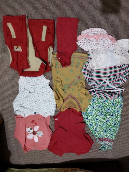 ЦЕНА ЗА ВСЕ Детские вещи обувь 1-2 года пакет лот