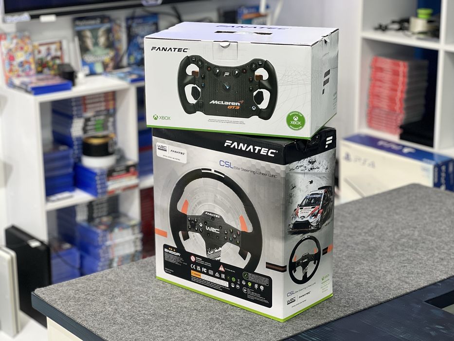 Fanatec CSL Elite Steering Wheel WRC (QR2 Wheel-Side) NEW! В наявності