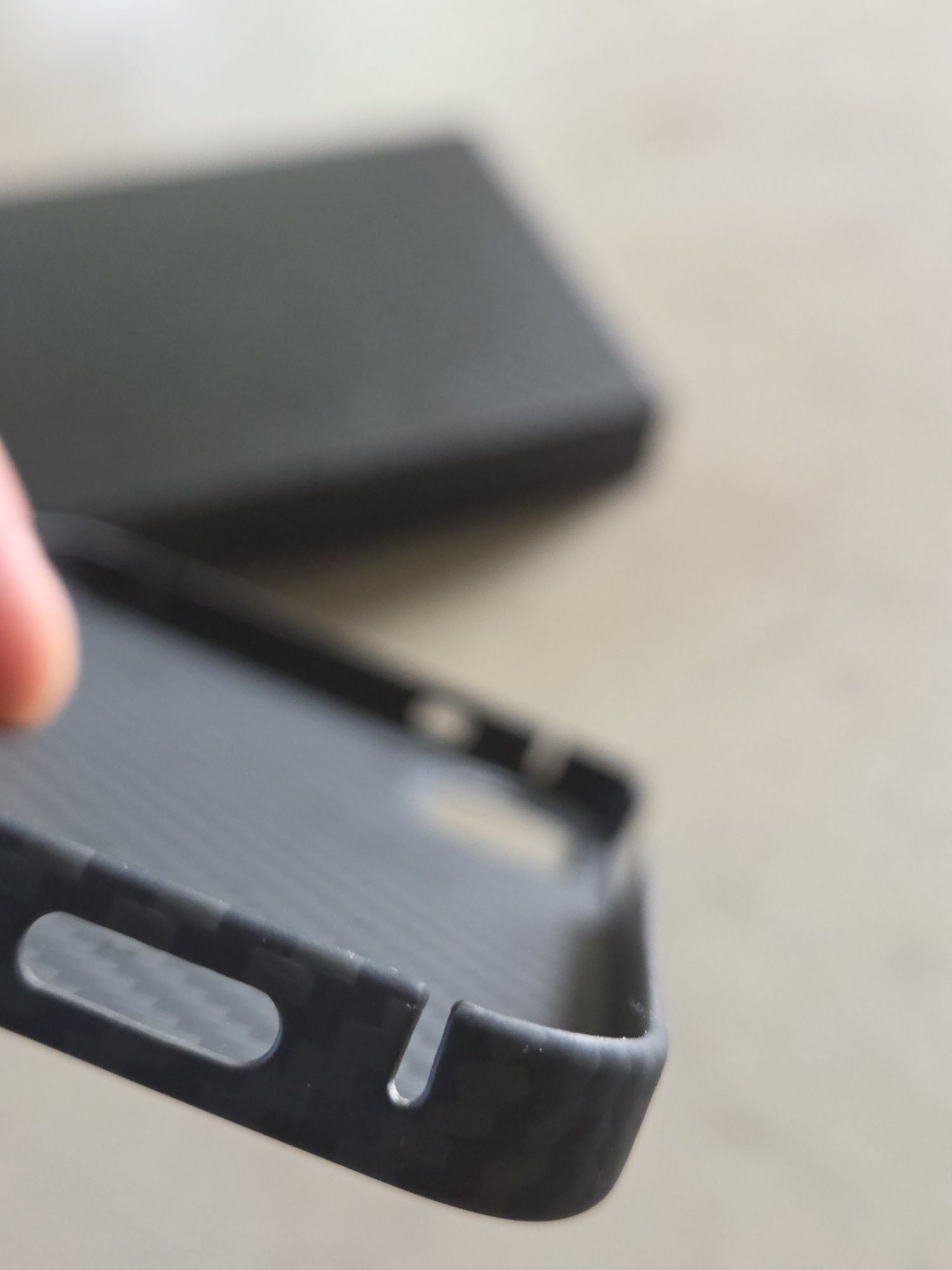Carbon etui case S25 Plus