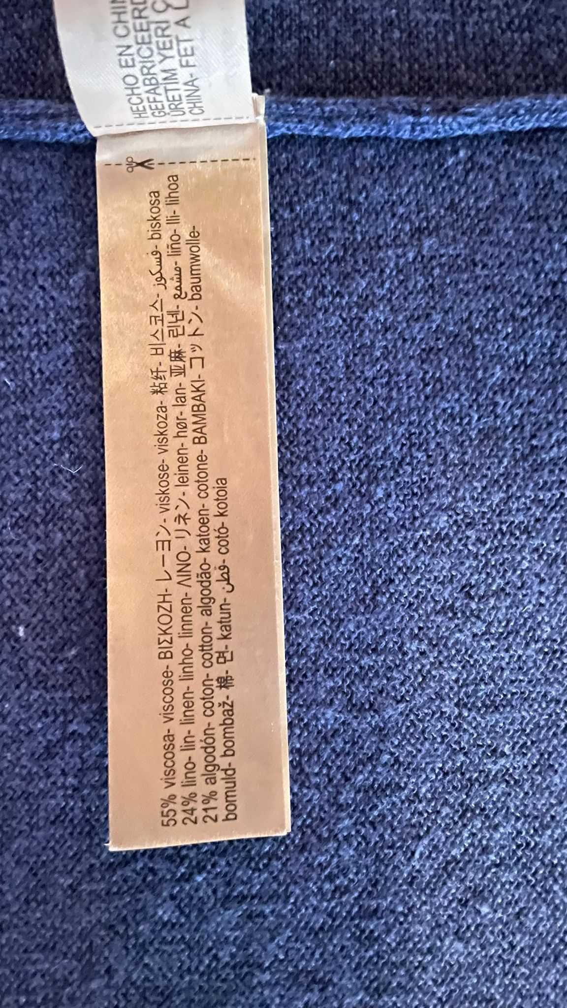 Sweter długi Massimo Dutti.